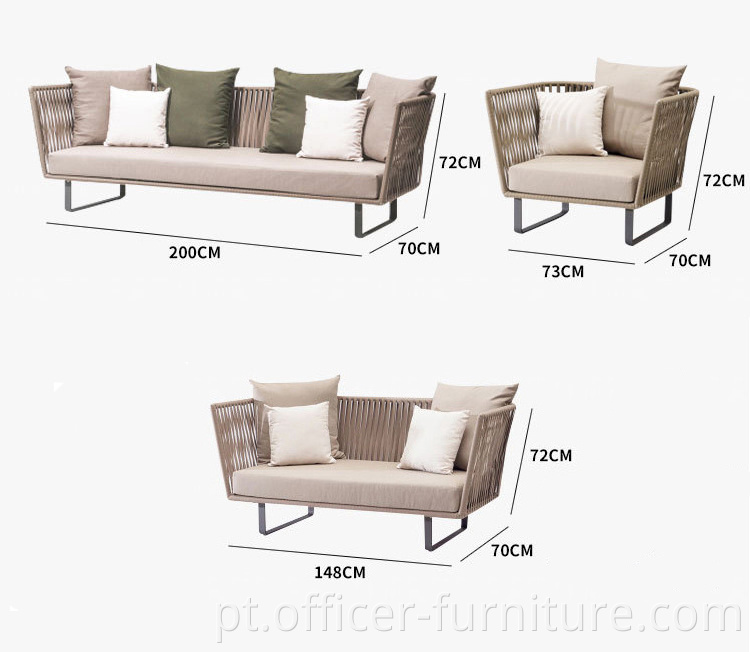 Sofa size